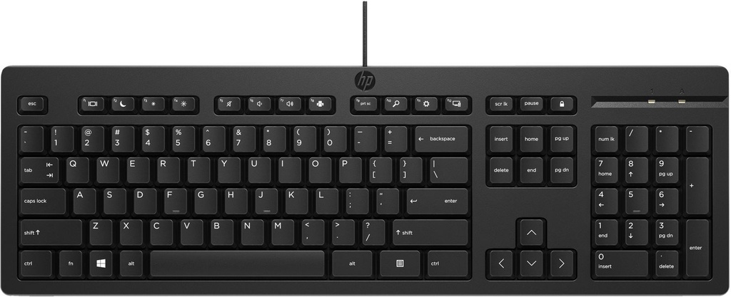 HP TASTIERA HP 125 WIRED USB G2