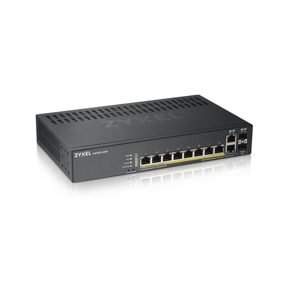 Zyxel GS1920-8HPv2 - switch - 8 porte - intelligente
