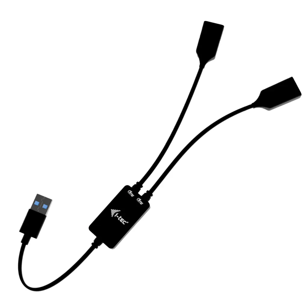 USB-A CABLE HUB 2 PORT