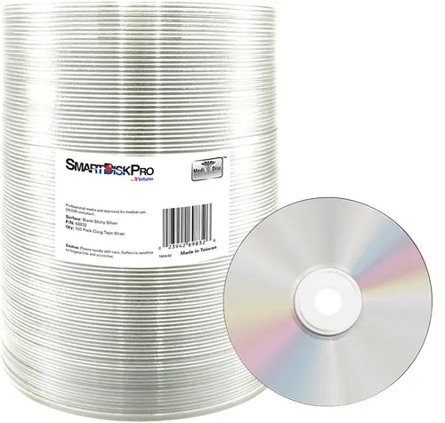 CD R 52X 700MB WHITE INKJET CF.100