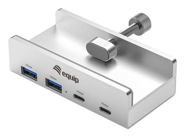 4-PORT CLAMP USB HUB  5GBPS