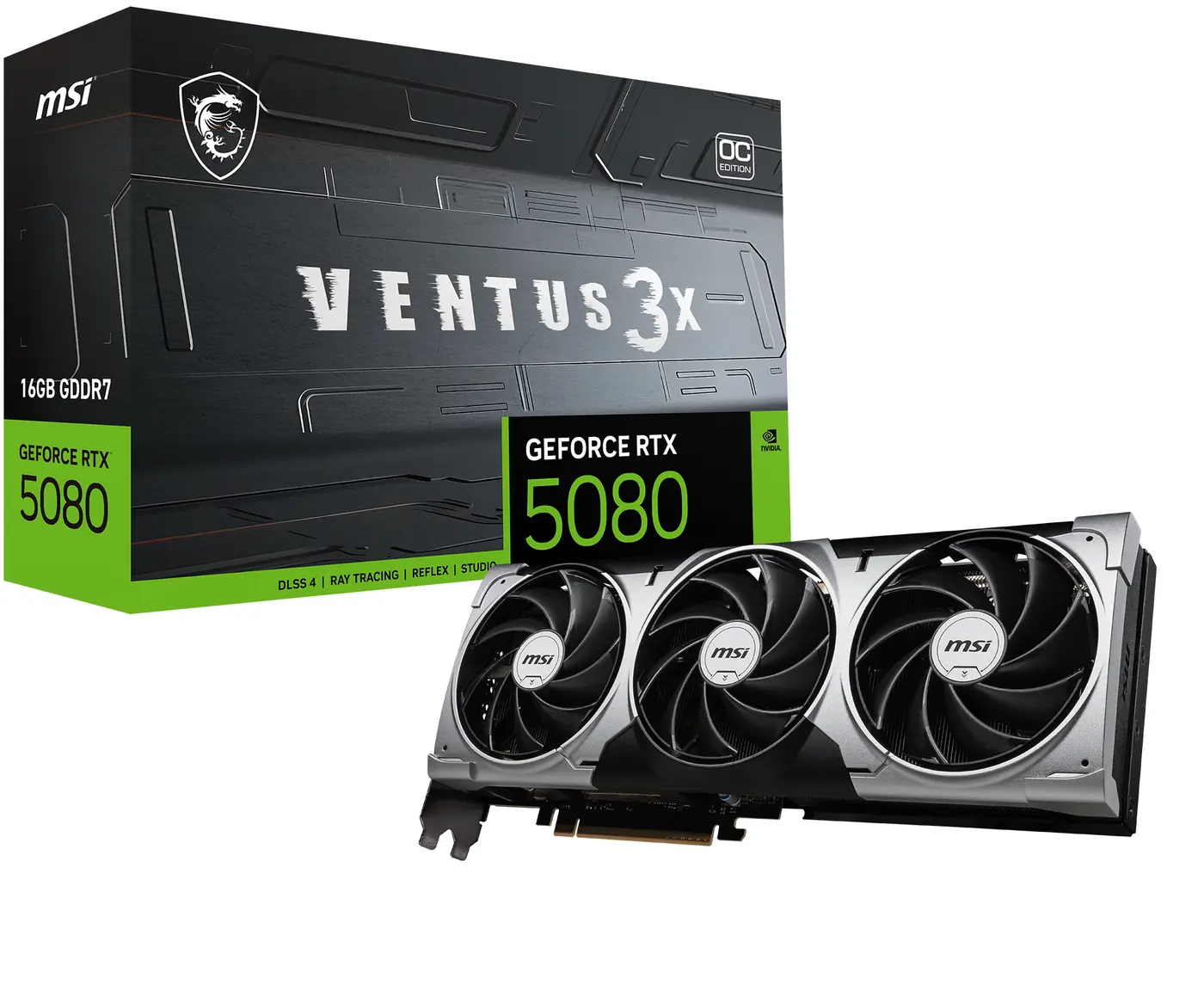 GEFORCE RTX 5080 16G VENTUS 3X OC