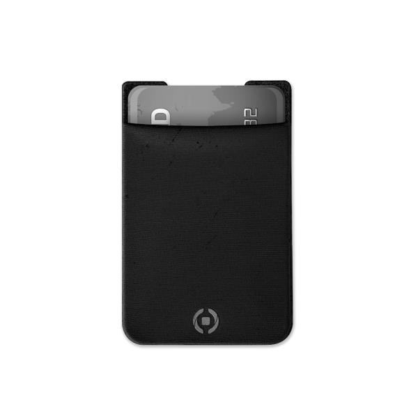 ADHESIVE POCKET CARDS HOLDER BLACK