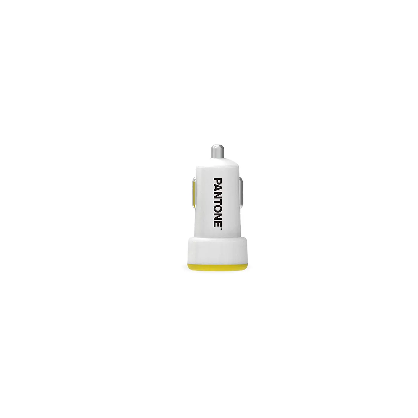 PANTONE USB-A CAR CHARGER 10W YELLW
