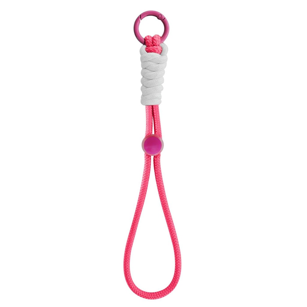 WRIST LACET NYLON PINK FLUO
