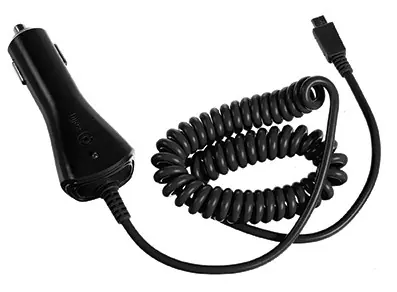 MICROUSB CAR CHARGER 5W BLACK
