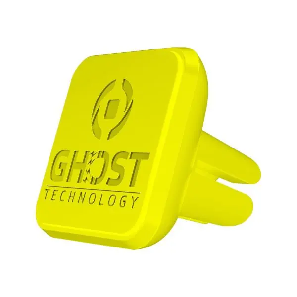 MAGNETIC AIRVENT CAR HOLDER YELLOW