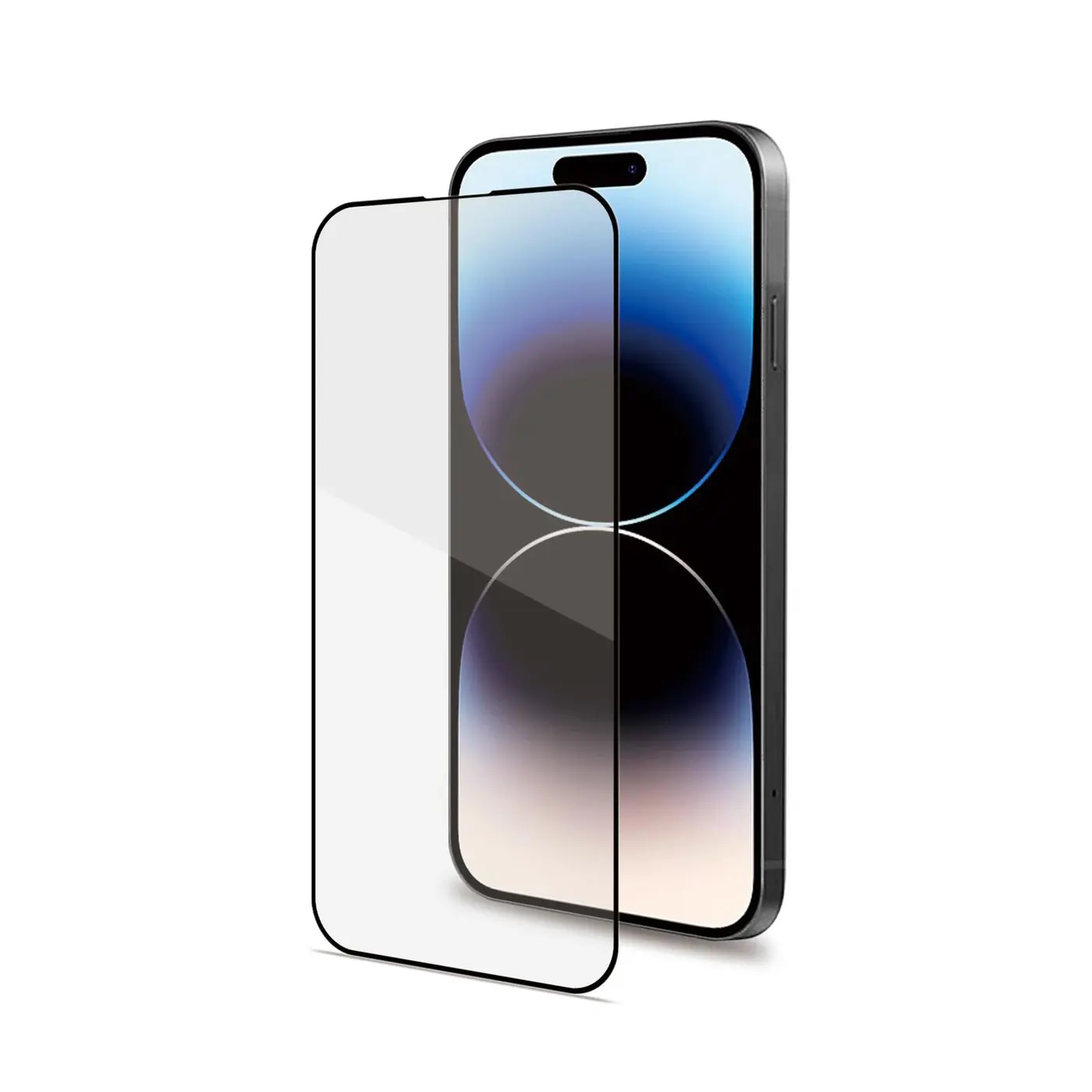 FULL GLASS IPHONE 15 PRO BLACK