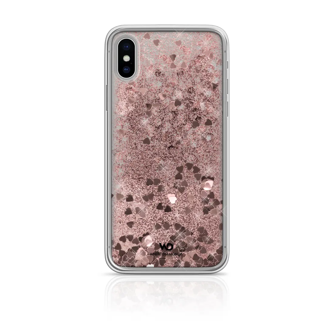 SPARKLE COVER IPHONE X/XS GOLDHEART