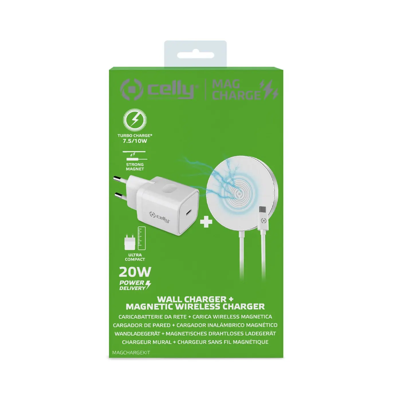 MAGSAFE CHARGE+WALLCHARGER USBC 20W