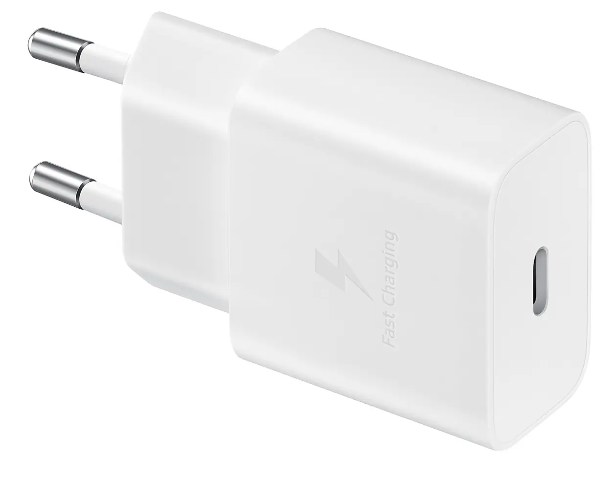 CHARGER 15W TYPEC WHITE CON CAVO