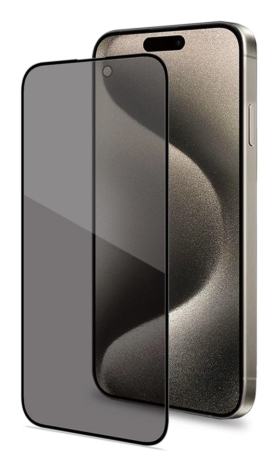 PRIVACY GLASS IPHONE 16 BLACK