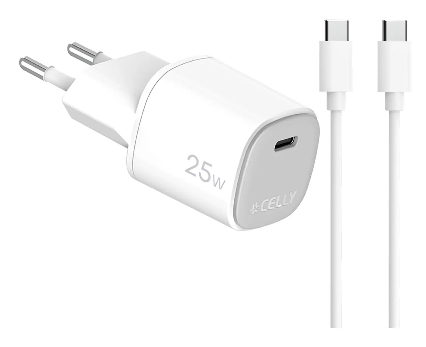 USB-C WALL CHGR GAN 25W+USBC CABLE