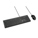 KIT TASTIERA/MOUSE WIRED KM100 EQ
