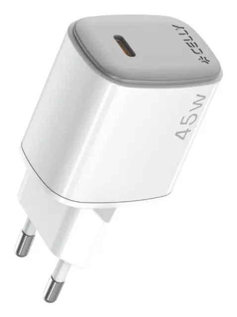 USB-C WALL CHARGER 45W WHITE