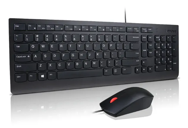 WIRED KEYBOARD AND MOUSE COMBO
