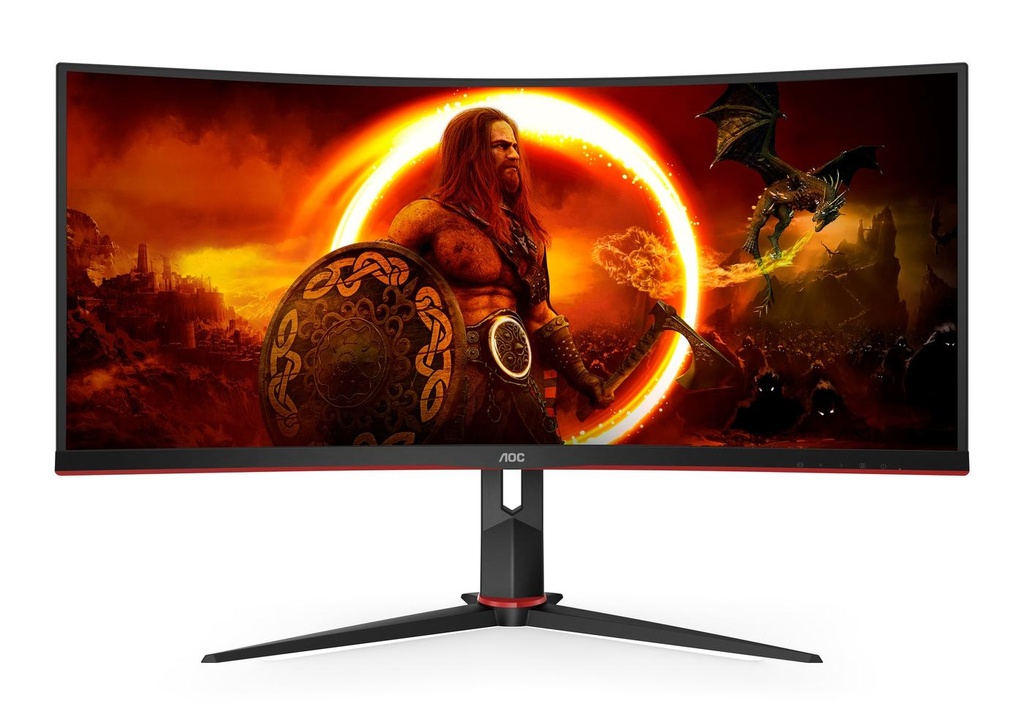 34 AOC GAMING 21:9 VA 180HZ