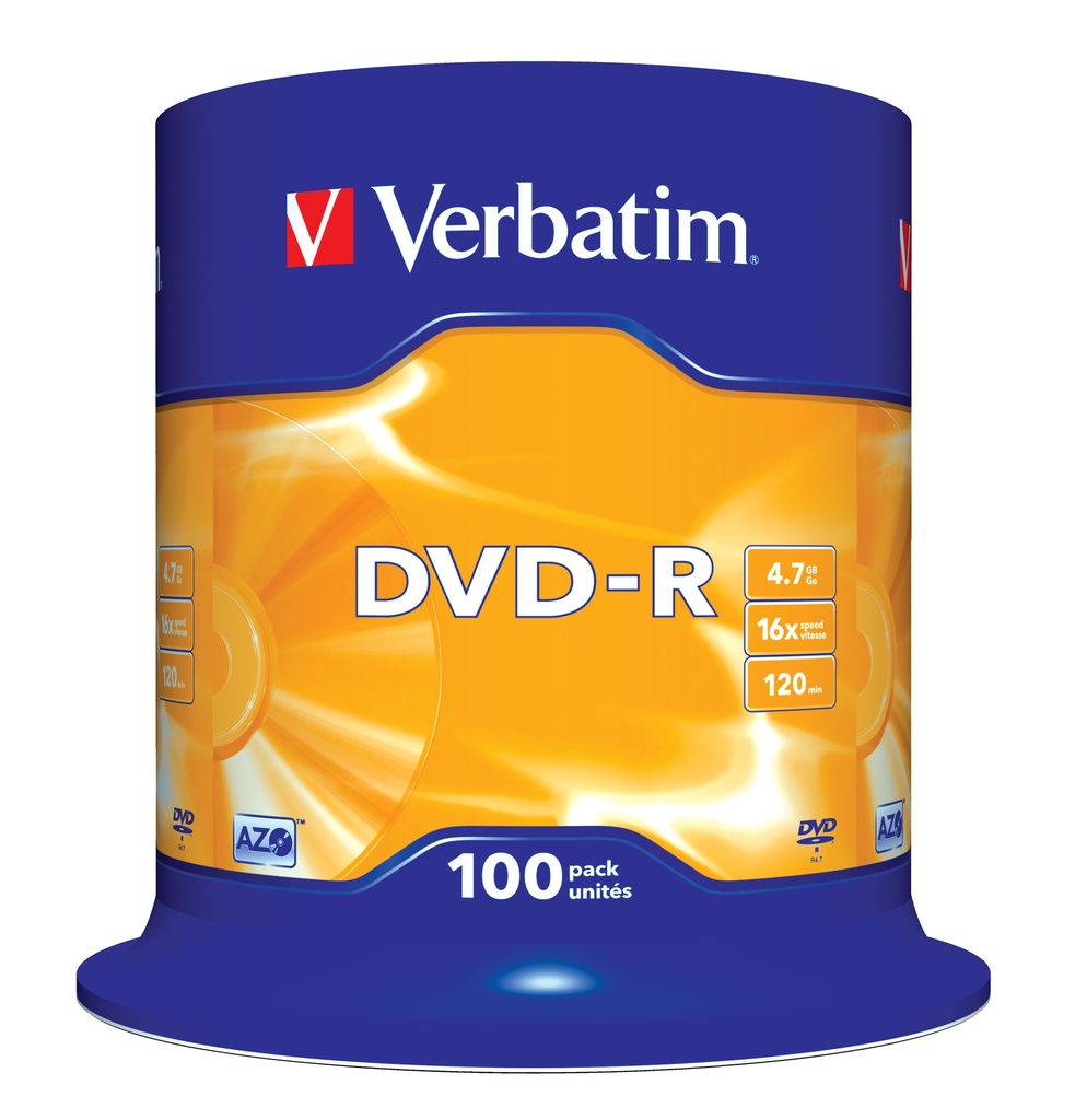 SPINDLE 100 DVD-R 4.7GB  16X      )