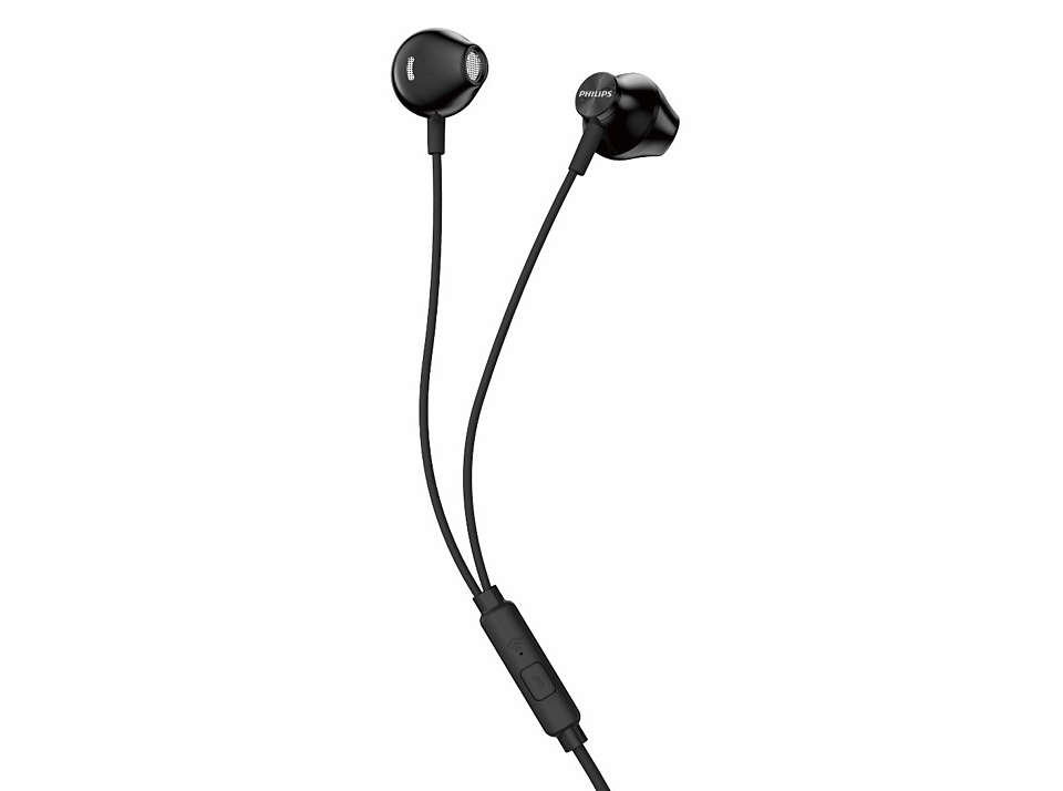 AURICOLARE CABLATO+MICROFONO BLACK