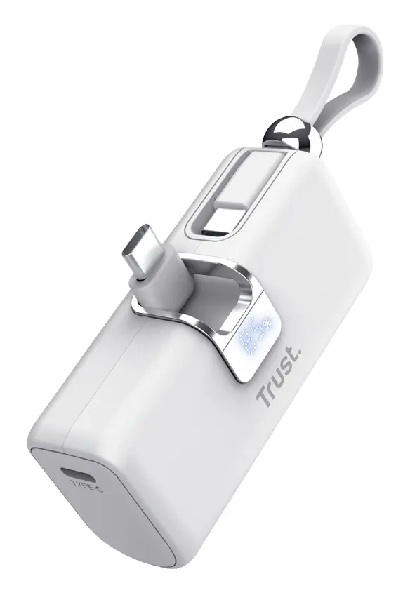 PACTO 5000 PD POCKET POWERBANK WHT