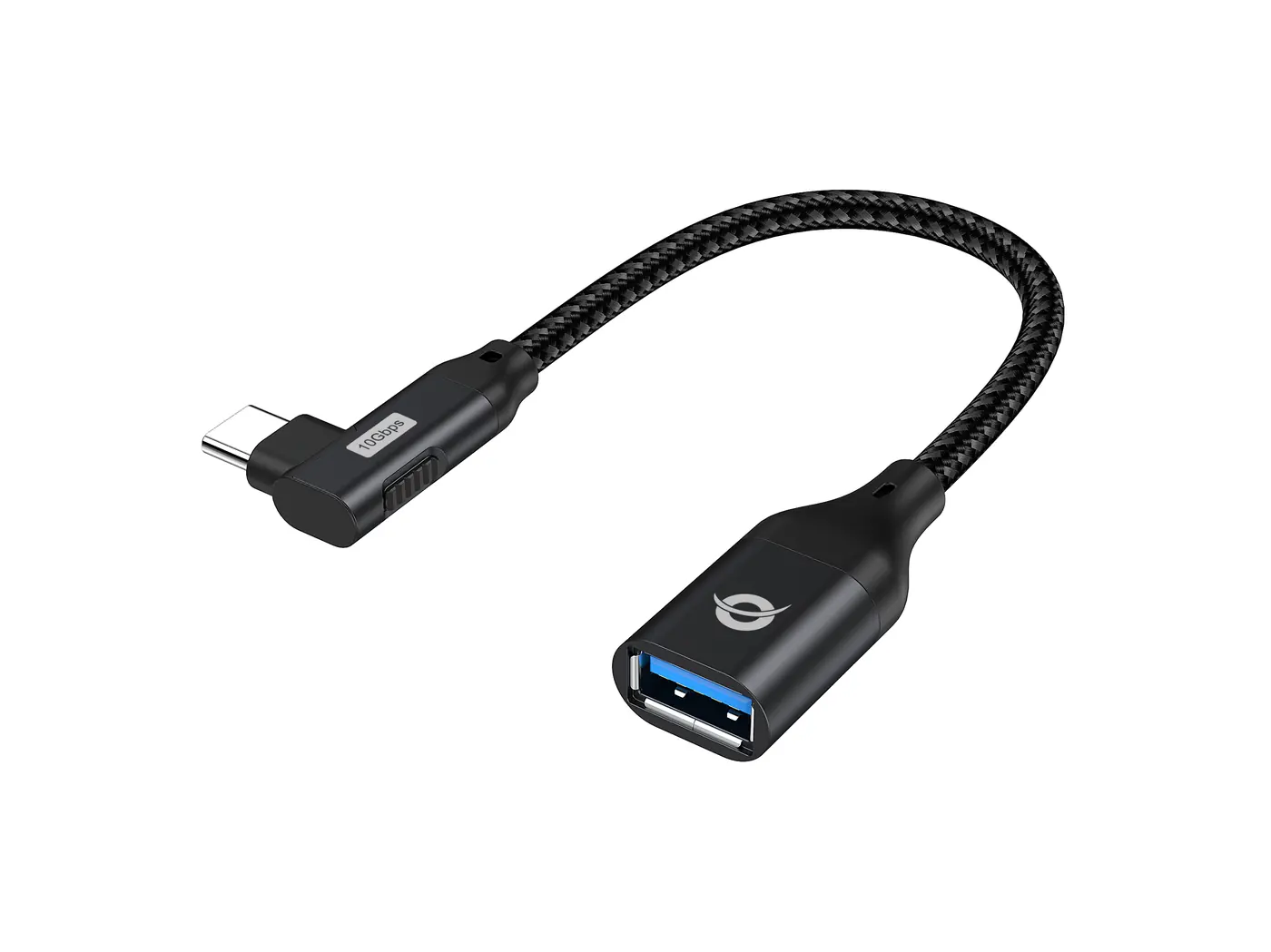 USB 3.2 GEN 2 90° ANGLED TO USB-A O