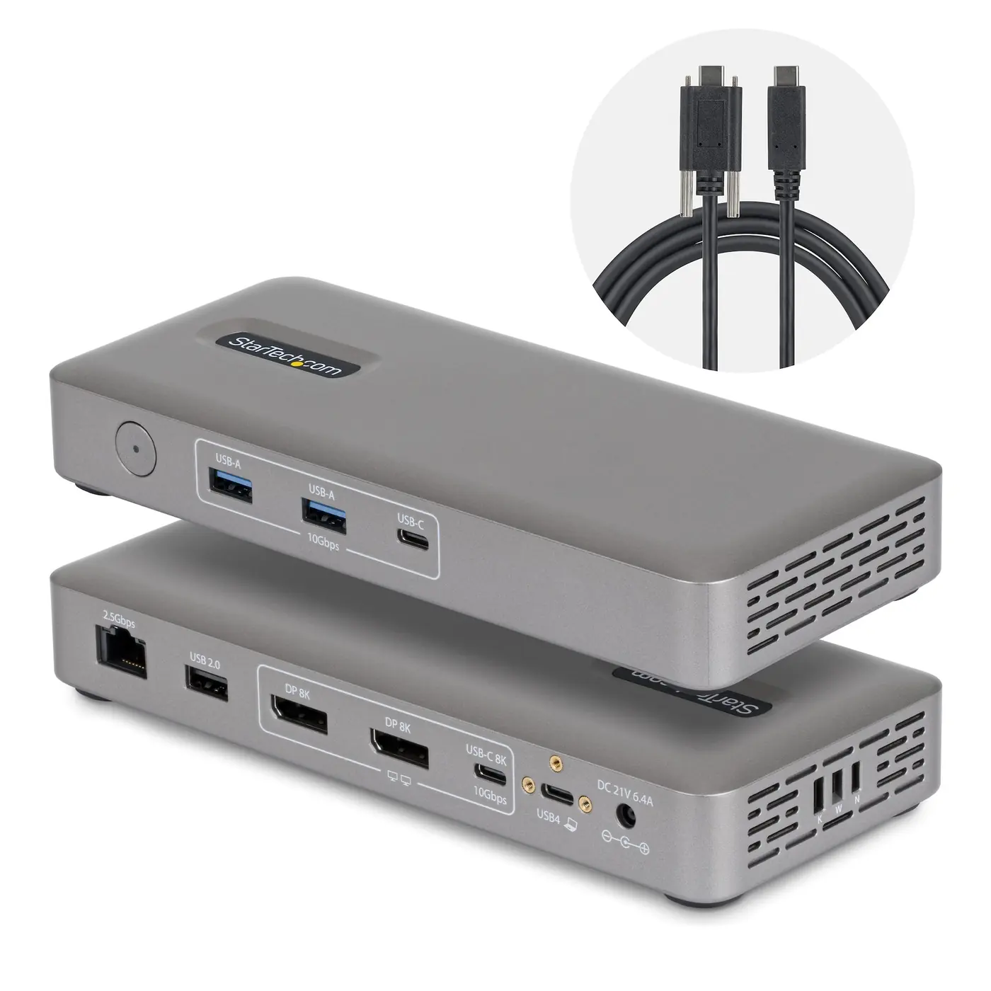 DOCKING STATION USB4 2 MONITOR 4K