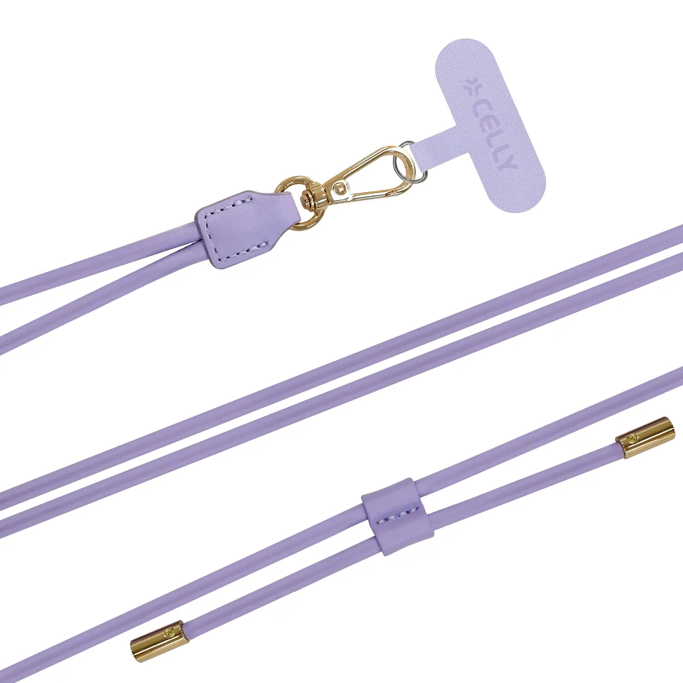 NECK LACET VIOLET