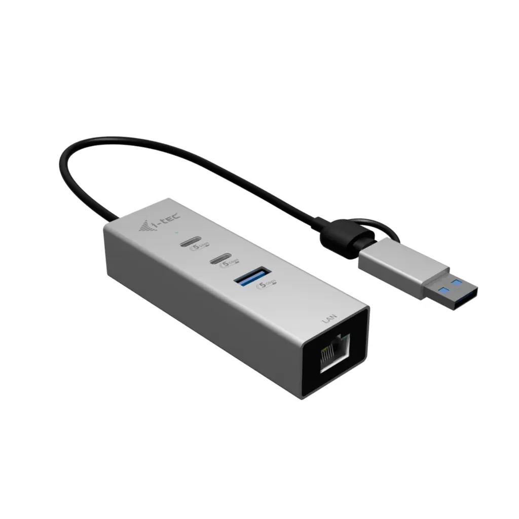 HUB 3 (2X USB-C  1X USB-A) LAN
