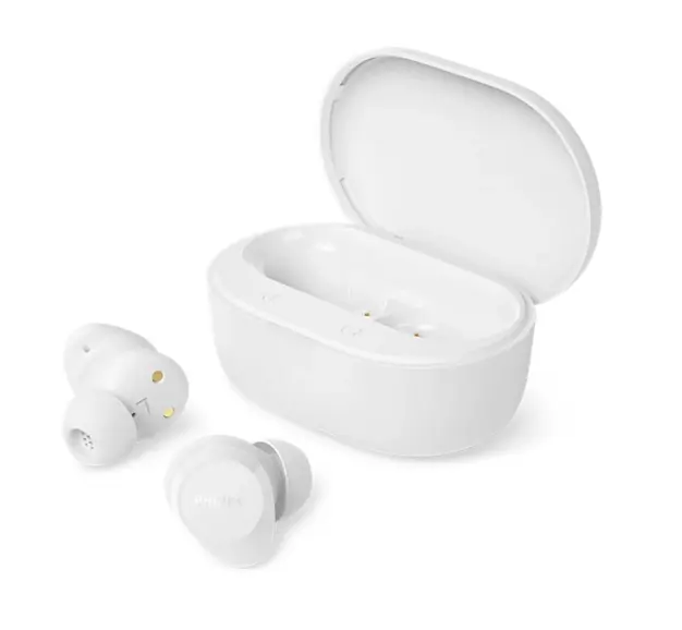 AURICOLARI TRUE WRLS BT MIC BIANCO