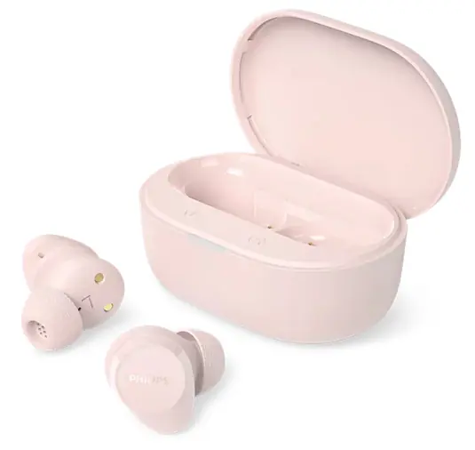 AURICOLARI TRUE WRLS BT MIC ROSA