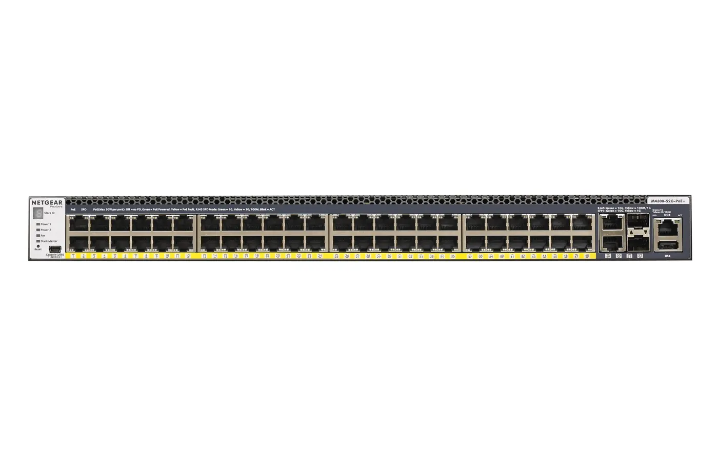M4300-52G-POE  MANAGED SWCH APS550W