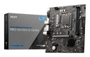 PRO H610M-G DDR4