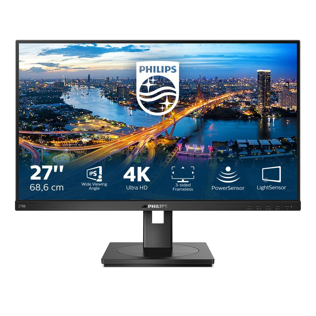 27 IPS 4K SPEAKERS HUB USB