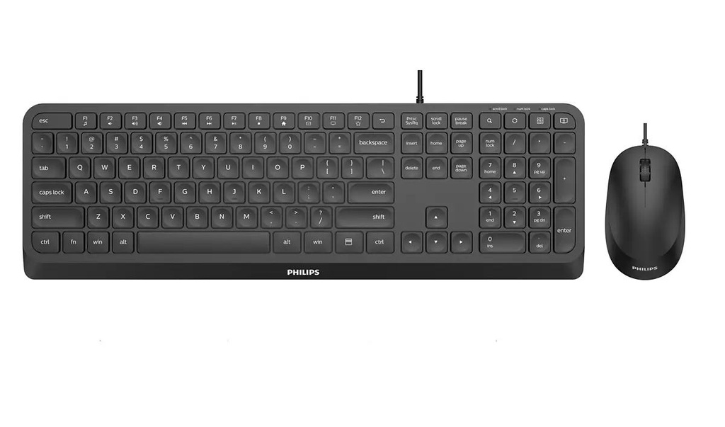 MOUSE+TASTIERA CON FILO 110 TASTI