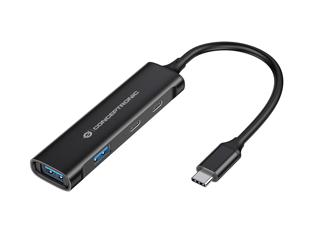 4-PORT USB 3.0 HUB  2 USB-C 2USB A