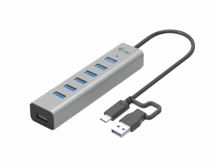 USB-C CHARGING METAL HUB 7 PORT
