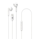 DROP USB-C STEREO EARPHONES WHITE