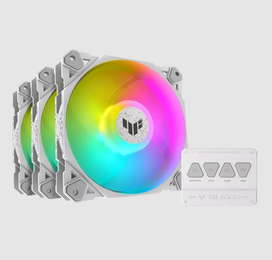 TUF GAMING TF120 ARGB WHITE 3IN1