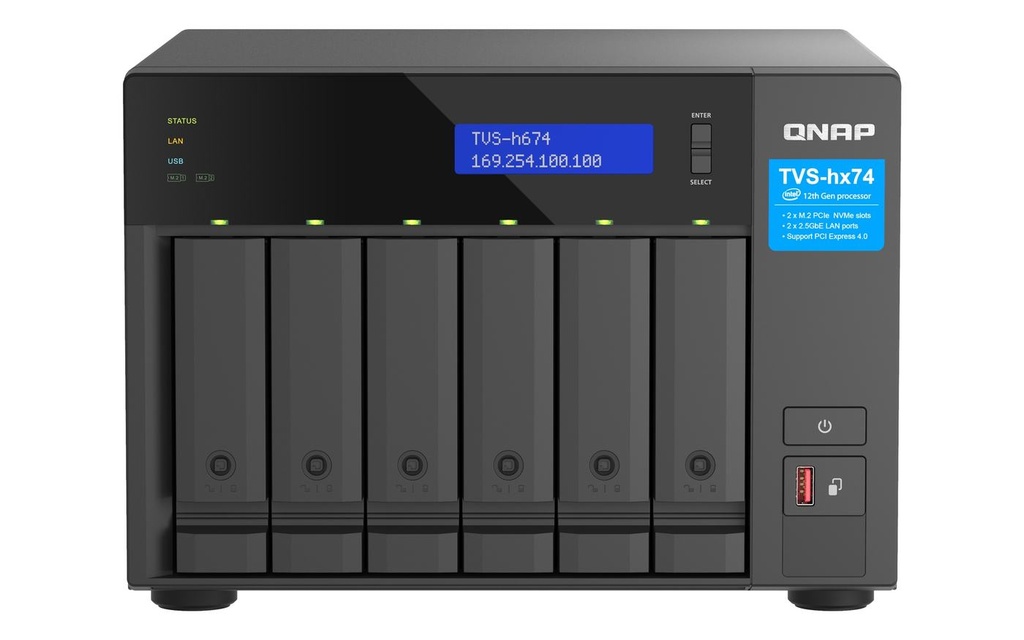 6-BAY QUTS HERO NAS 16GB