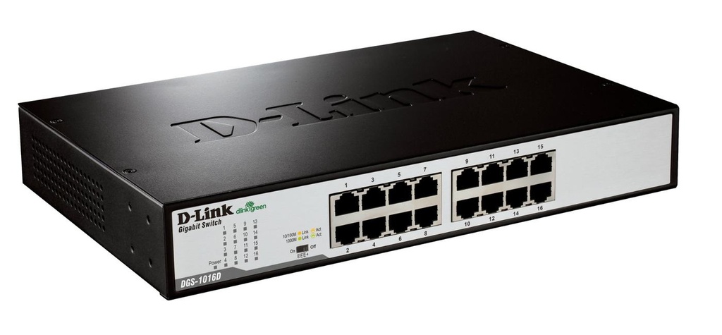 SWITCH 16 PT GIGABIT 10/100/1000