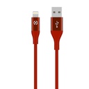 12W USB-A TO LIGHTNING CABLE 3M RED