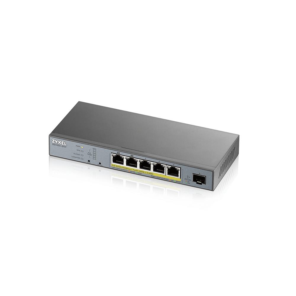 SWITCH MANAGED CCTV 5 PORTE GIGABIT