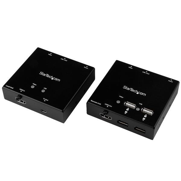 EXTENDER HDMI VIA CAT6 4X USB 50M