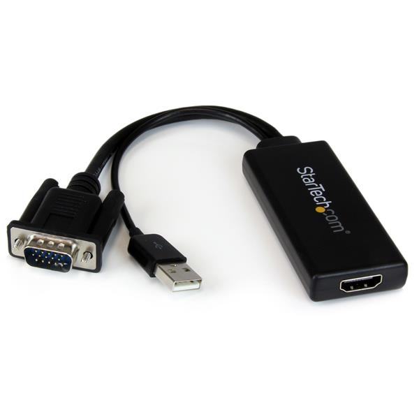 ADATTATORE VGA A HDMI AUDIO