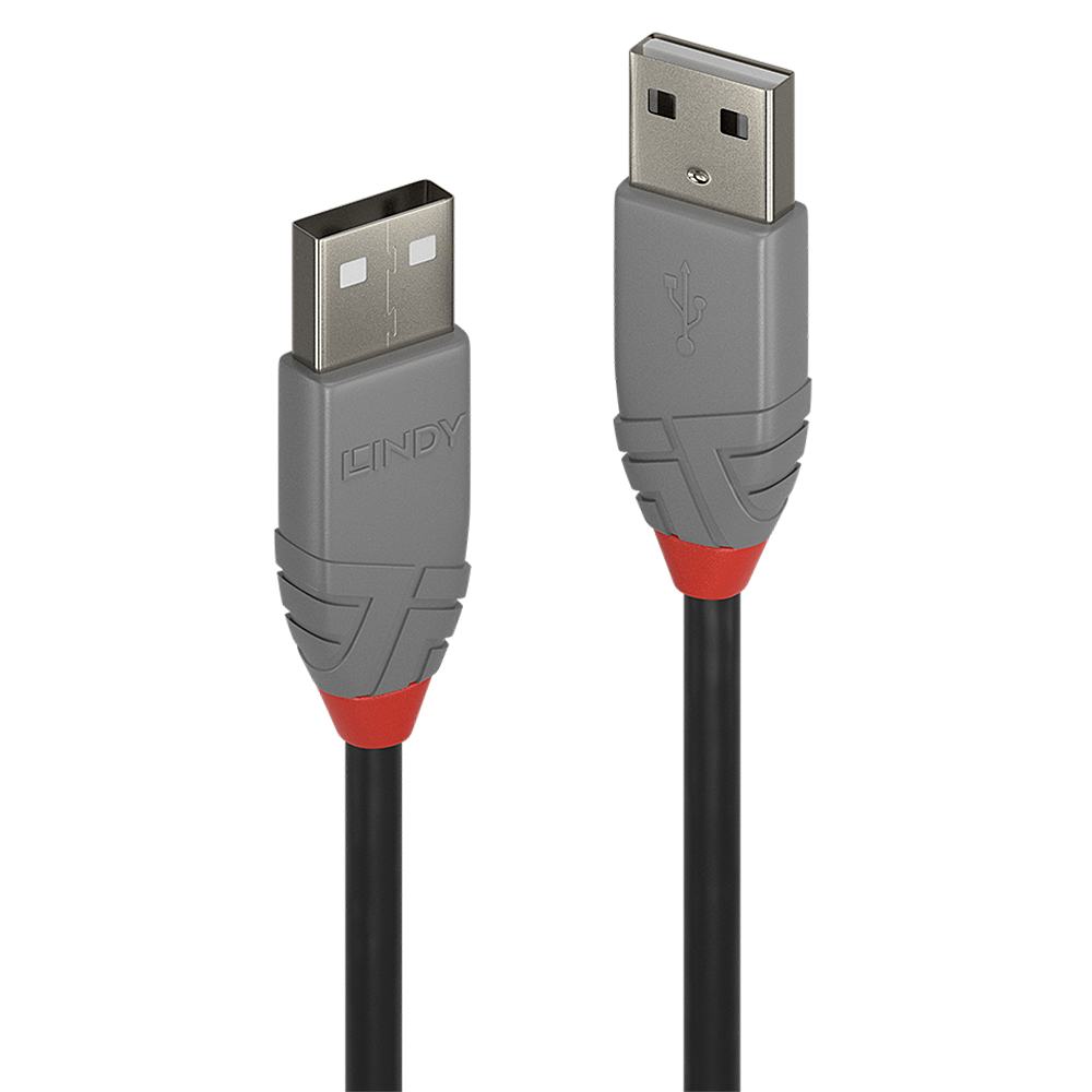 CAVO USB 2.0 A/A ANTHRA  1M