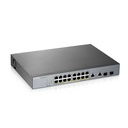 SWITCH MANAGED CCTV:16 PORTE GIGABI