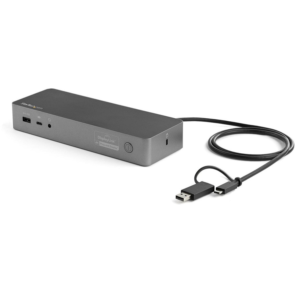 DOCKING STATION USB-C 2 MONITOR 4K
