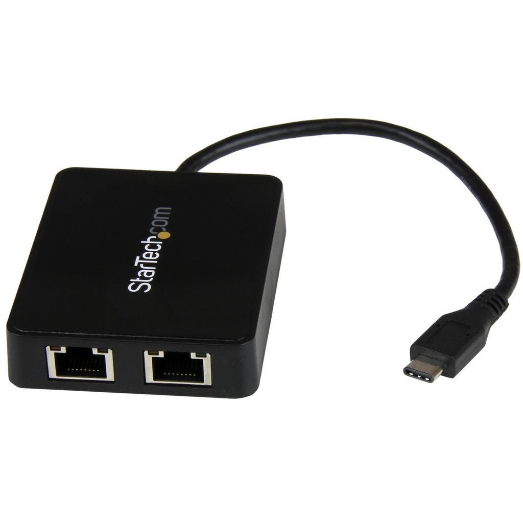 ADATTATORE DI RETE USB-C A 2X RJ45