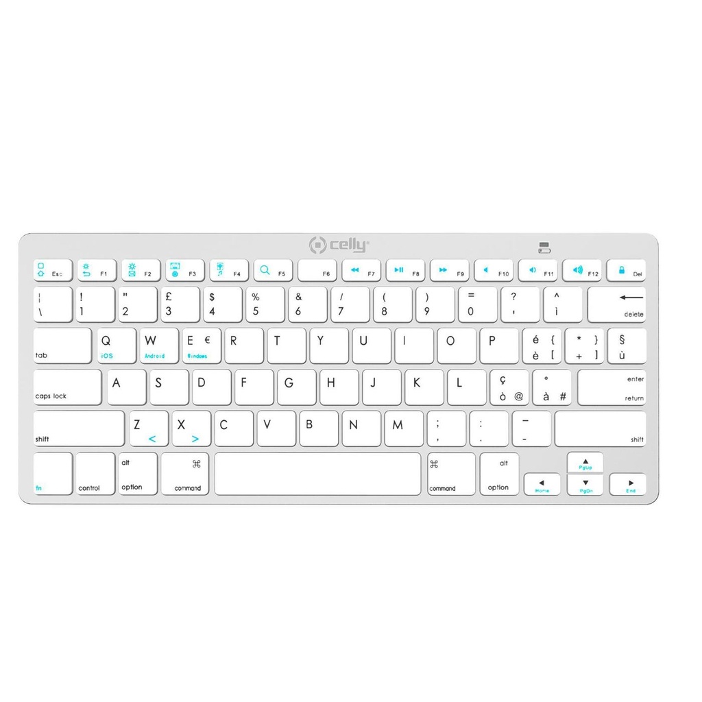 WIRELESS KEYBOARD SILVER