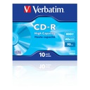 CDR DATAL.90MIN 800MB 40X  CF.10  S